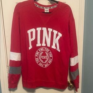 Red PINK Sweatshirt